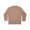 Camiseta de manga larga oversize «Caqui» 681046TNVL17761