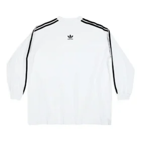 Camiseta de manga larga oversize de Balenciaga x adidas «Blanca» 728789TNVA61156 Camiseta de manga larga oversize de Balenciaga x adidas «Blanca» 728789TNVA61156