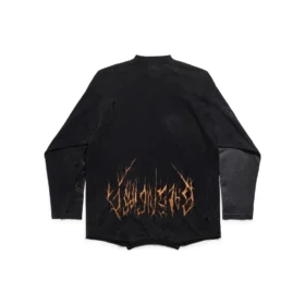 Camiseta de manga larga oversize «Paris Moon Upside Down» «Black Faded» 698155TOVT31055 Camiseta de manga larga oversize «Paris Moon Upside Down» «Black Faded» 698155TOVT31055