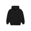 Camiseta de manga larga para hombre Balenciaga SS21 con estampado de letras, negra, 570811TJVL61070