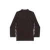 Camiseta de manga larga sin logotipo «Negro Gris» 788244TQVK51200
