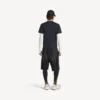 Camiseta de manga larga «techwear» para hombre en azul marino/blanco Camiseta de manga larga «techwear» para hombre en azul marino/blanco