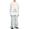 Camiseta de manga larga «Upside Down» «Blanca» 698155TMVC99000
