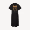 Camiseta de mujer Balenciaga «Sacra Cœur» con cola, en negro Camiseta de mujer Balenciaga «Sacra Cœur» con cola, en negro