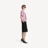 Camiseta de mujer Balenciaga Sacra Cœur de corte medio en rosa antiguo