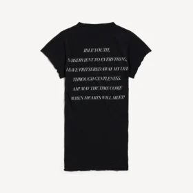 Camiseta de mujer «The Song of the Highest Tower» de talla S en color negro