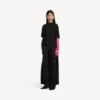 Camiseta de mujer «Train» en negro Camiseta de mujer «Train» en negro