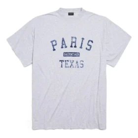 Camiseta de París (Francia) oversize «Gris jaspeado» 787349TRVO81300