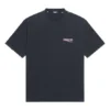 Camiseta de Political Campaign, corte ancho «Washed Black» 641675TKVJ19034