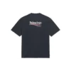 Camiseta de Political Campaign, corte ancho «Washed Black» 641675TKVJ19034