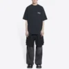 Camiseta de Political Campaign, corte ancho «Washed Black» 641675TKVJ19034