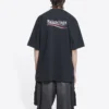 Camiseta de Political Campaign, corte ancho «Washed Black» 641675TKVJ19034