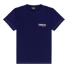 Camiseta de Political Campaign, corte medio «Azul Pacífico y Blanco» 620967TKVJ11195