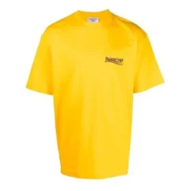 Camiseta de Political Campaign, talla grande, «Amarillo» 641655TKVJ17442