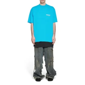 Camiseta de Political Campaign, talla grande, «Blue Sky» 641675TNVG54760