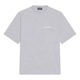 Camiseta de Political Campaign, talla grande, «Gris» 641675TKVJ11379