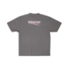Camiseta de Political Campaign, talle grande «Gris» 641655TNVG51227