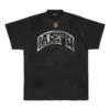 Camiseta de skater oversize «Black Faded» 739028TOVN21055