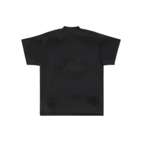 Camiseta de skater oversize «Black Faded» 739028TOVN21055