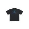 Camiseta de surfista de corte medio «Black Blue» 764235TPVM31412