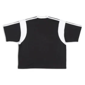 Camiseta deportiva B de corte holgado «Negro y blanco» 699182TMVC41070