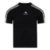 Camiseta deportiva B encogida «Negro Blanco» 704070TMVG43869