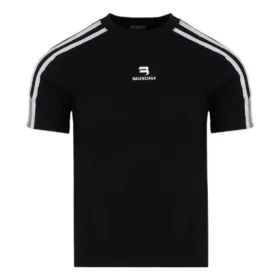 Camiseta deportiva B encogida «Negro Blanco» 704070TMVG43869
