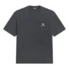 Camiseta deportiva de corte medio «Washed Black» 612966TLV991070