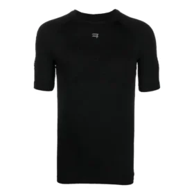 Camiseta deportiva de cuello redondo «Negro» 7196624C9B41000