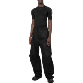 Camiseta deportiva de cuello redondo «Negro» 7196624C9B41000
