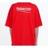 Camiseta deportiva de manga corta holgada, color rojo, 556102TAV446403