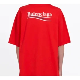 Camiseta deportiva de manga corta holgada, color rojo, 556102TAV446403