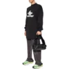 Camiseta deportiva de manga larga oversize «Black White» 739027TPVF21070