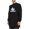 Camiseta deportiva de manga larga oversize «Black White» 739027TPVF21070