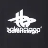 Camiseta deportiva oversize para llevar en capas «Black White» 739028TPVF21070