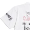 Camiseta Diy Metal «Blanco, negro y rojo» 641675TPVO29065