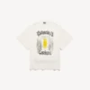 Camiseta entallada «Salon de Couture» para mujer en color crema