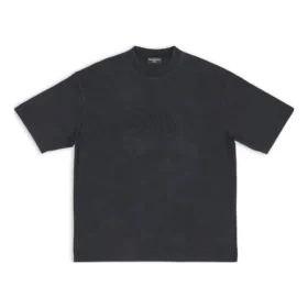 Camiseta Fashion Institute, corte medio, «Washed Black» 612966TMVH68190