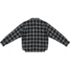 Camiseta híbrida con cuello en V «Negro antracita y blanco» 704271T41301163