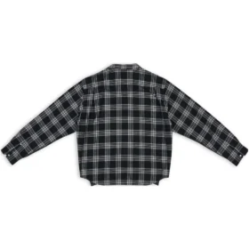 Camiseta híbrida con cuello en V «Negro antracita y blanco» 704271T41301163 Camiseta híbrida con cuello en V «Negro antracita y blanco» 704271T41301163