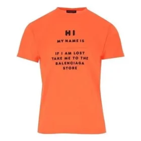 Camiseta «Hi My Name Is» «Naranja» 661705TKVK47513