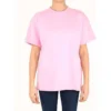 Camiseta holgada de manga corta con estampado del logotipo alfabético «Pink» 612965TIVG55700