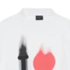 Camiseta «I Love» de corte ancho «Blanco» 744439TOVH39081