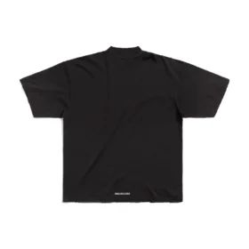 Camiseta «Je t’aime», corte ancho, «Negro» 744439TOVM79070