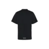 Camiseta larga con bajo trasero más largo y corte holgado «Negro» 681045TLVH91070