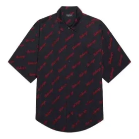 Camiseta minimalista de manga corta «Black Red» 658841TKO521076 Camiseta minimalista de manga corta «Black Red» 658841TKO521076