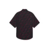 Camiseta minimalista de manga corta «Black Red» 658841TKO521076