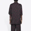 Camiseta minimalista de manga corta «Black Red» 658841TKO521076