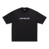 Camiseta Mirror de Balenciaga, corte medio «Negro» 612966TNVR21070