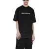 Camiseta Mirror de Balenciaga, corte medio «Negro» 612966TNVR21070